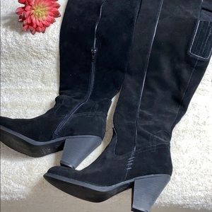 Black SUEDE, Aubrey by MIA, OTK Boot 🌹
